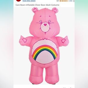 Care Bears Pink Inflatable Adult Costume